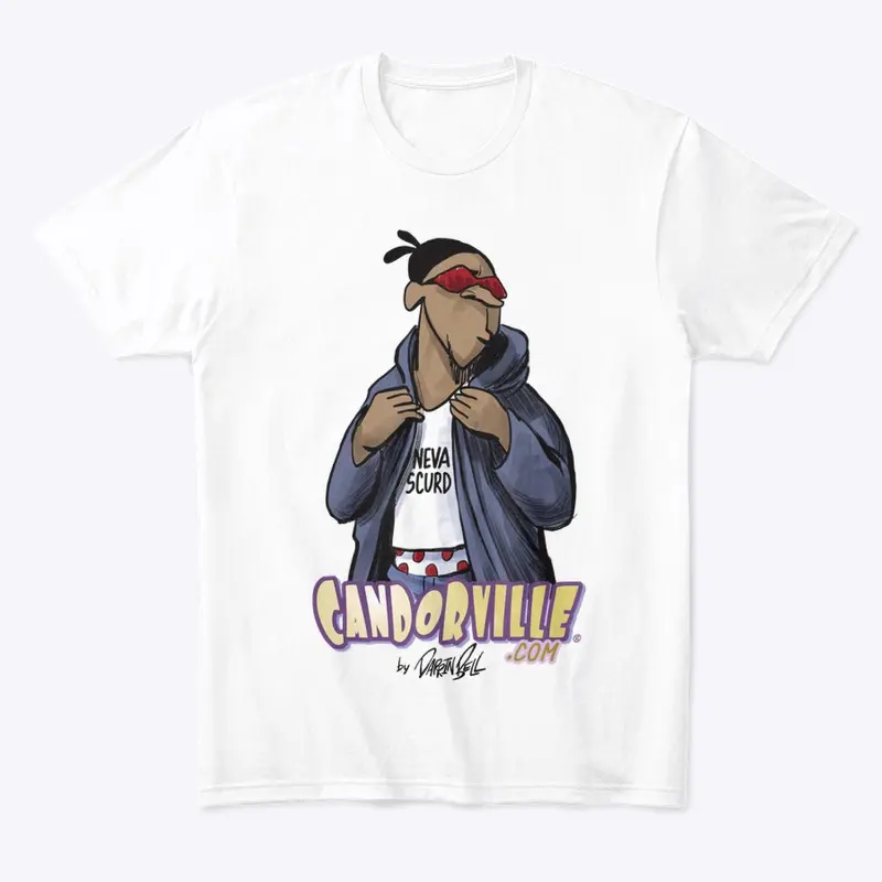 Official Candorville merch: C-Dog